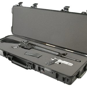 Plano All Weather Double Scoped Gun Case w/Wheels And Pluckable Foam