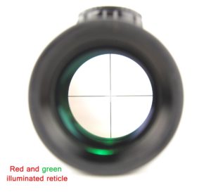 illuminated reticle