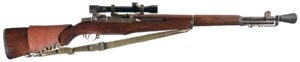 M1 Garand sniper rifle