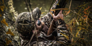 duck hunting in camo